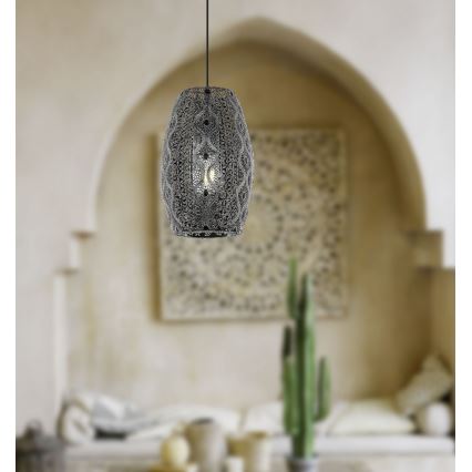 Eglo - Lustr na lanku 1xE27/40W/230V