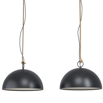 Eglo - Lustr na lanku 2xE27/40W/230V