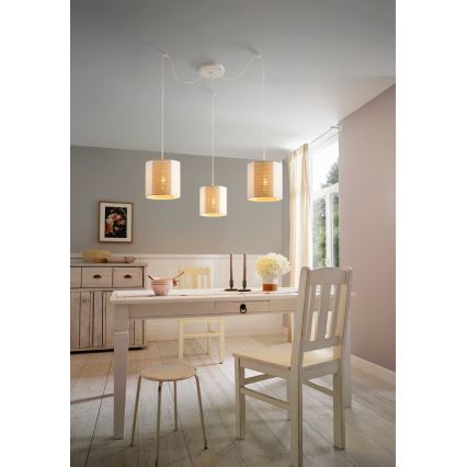 Eglo - Lustr na lanku 3xE27/40W/230V pavouk