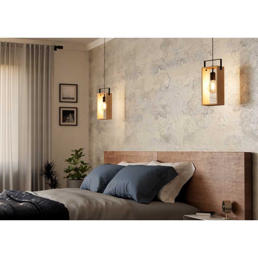 Eglo - Lustr na lanku 1xE27/40W/230V