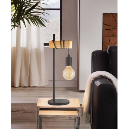 Eglo - Stolní lampa TOWNSHEND 1xE27/10W/230V - FSC certifikováno