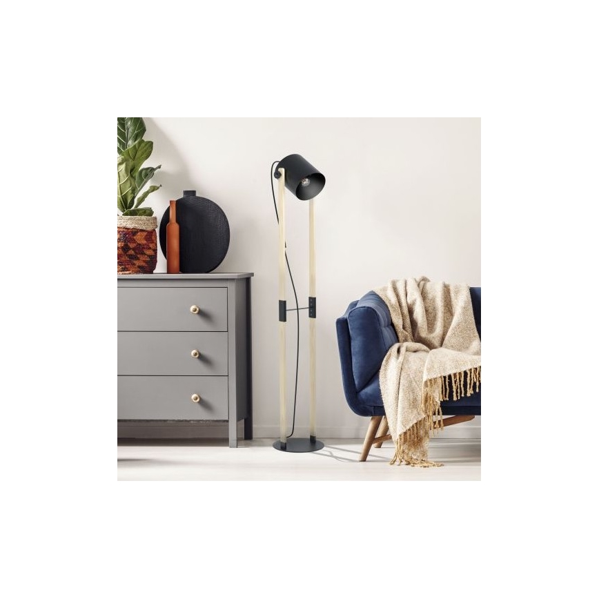 Eglo - Stojací lampa 1xE27/28W/230V