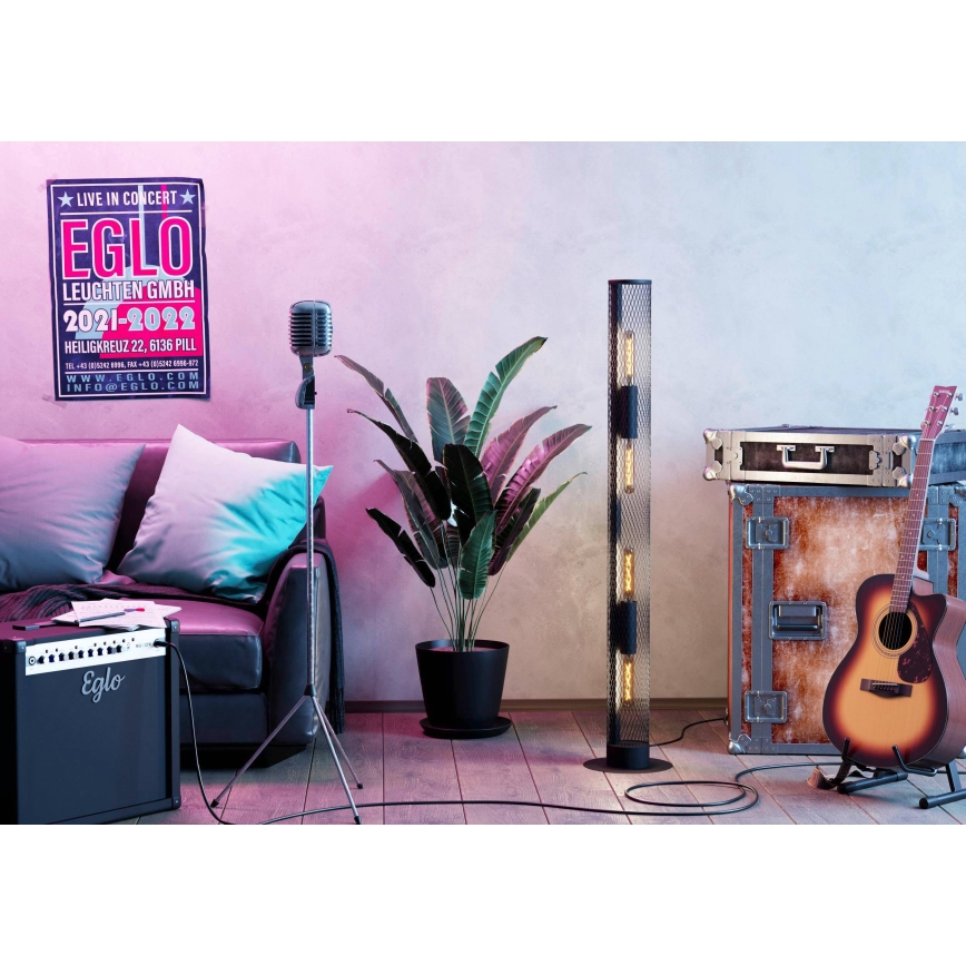 Eglo - Stojací lampa 4xE27/40W/230V