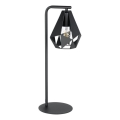 Eglo 43703 - Stolní lampa CARLTON 1xE27/60W/230V černá