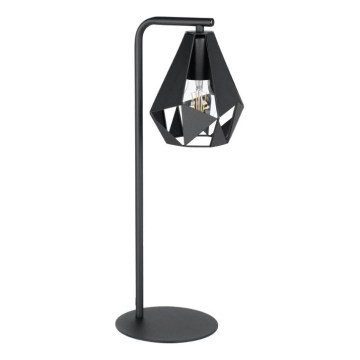 Eglo 43703 - Stolní lampa CARLTON 1xE27/60W/230V černá