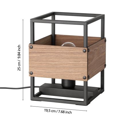 Eglo - Stolní lampa 1xE27/40W/230V