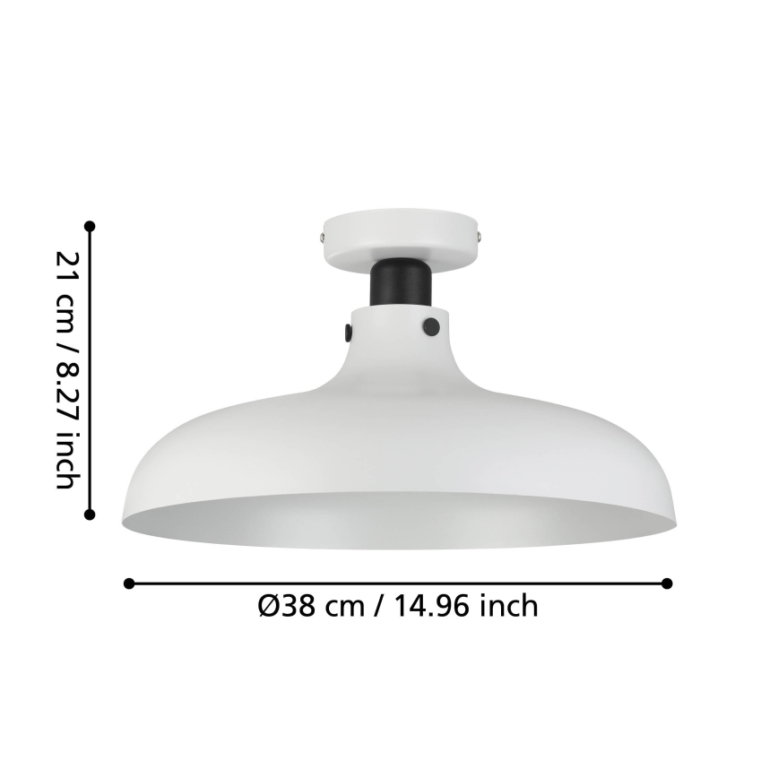 Eglo - Stropní svítidlo 1xE27/40W/230V