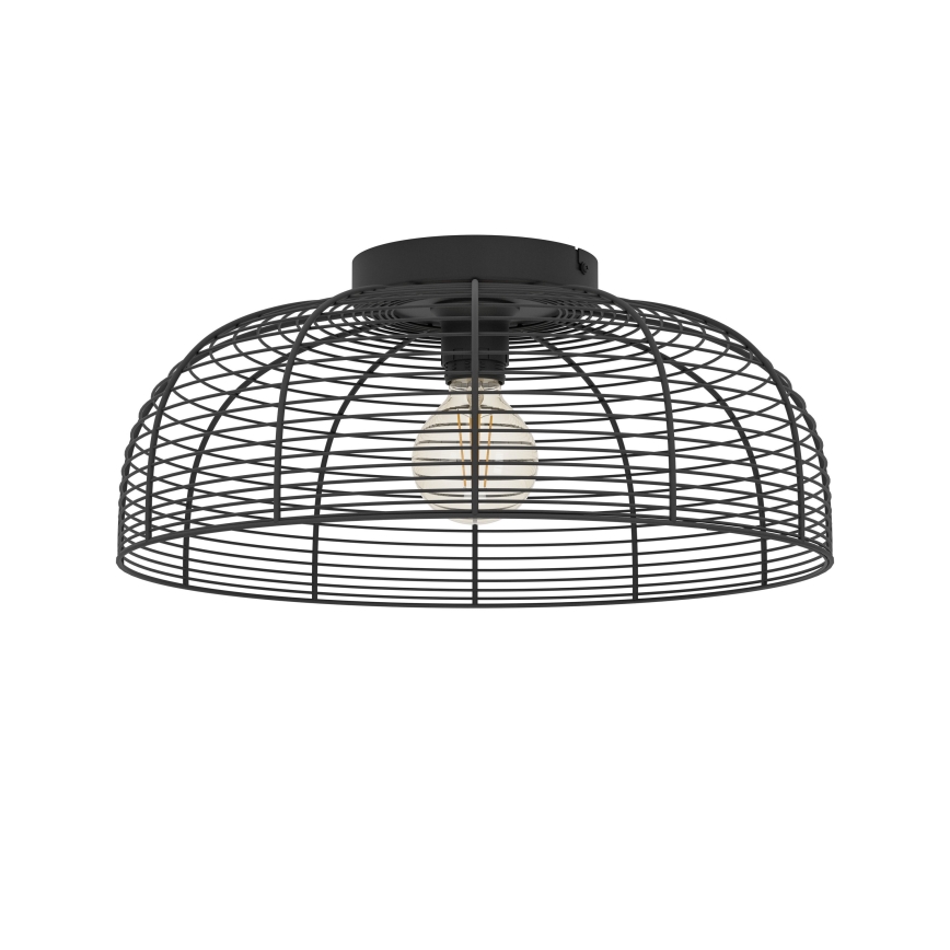 Eglo - Stropní svítidlo 1xE27/40W/230V černá