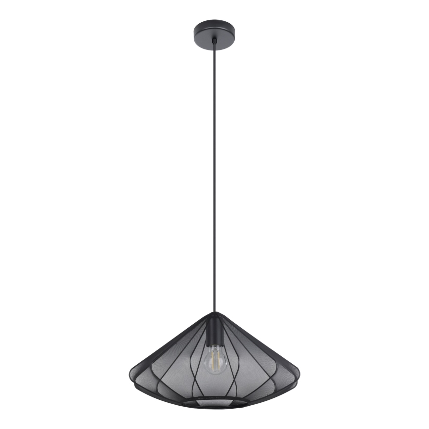 Eglo - Lustr na lanku 1xE27/40W/230V pr. 42,5 cm černá