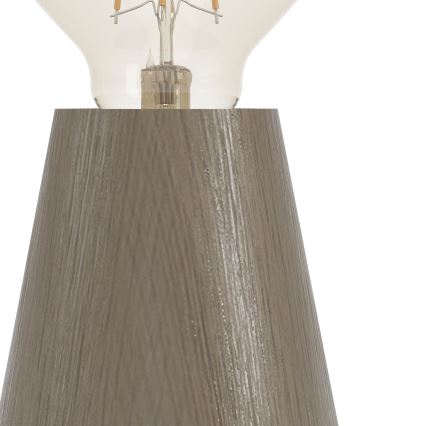Eglo - Stolní lampa 1xE27/40W/230V hnědá