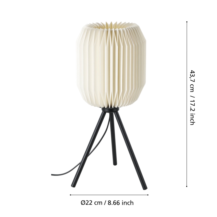 Eglo - Stolní lampa 1xE27/40W/230V