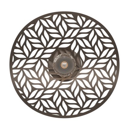 Eglo - Stropní svítidlo 1xE27/60W/230V pr. 40 cm bronzová