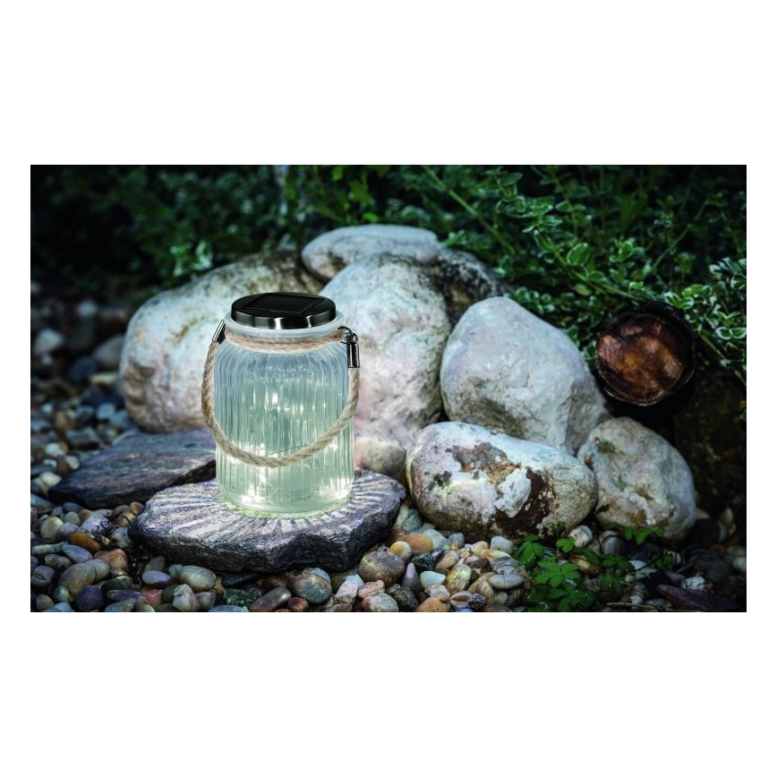 Eglo 48567 - Solární svítidlo SOLAR LED/1xAA čirá IP44