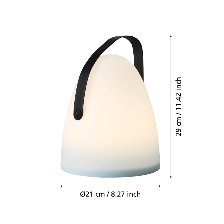 Eglo 48841 - LED Venkovní stolní lampa COLLIRADOS LED/3xAA IP44