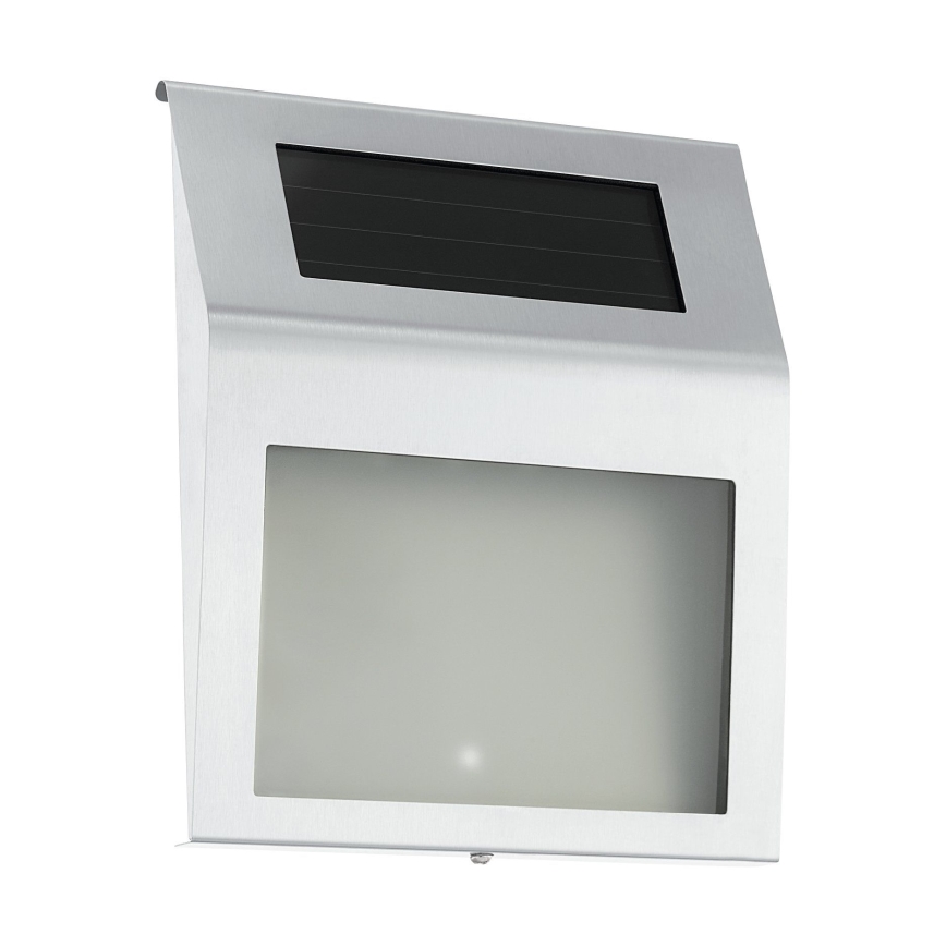 Eglo 48875 - LED Solární domovní číslo LED/1,2W/1,2V 300 mAh IP44 matný chrom
