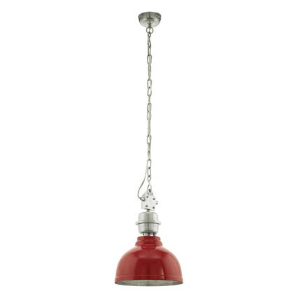 Eglo 49177 - Lustr na řetězu GRANTHAM 1xE27/60W/230V