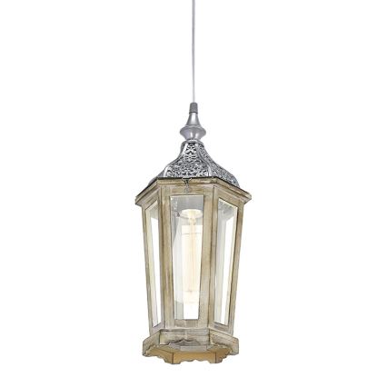 Eglo 49206 - Lustr na lanku KINGHORN 1xE27/42W/230V