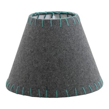 Eglo 49433 - Stínidlo k stojací lampě VINTAGE zelená vyšívané E14 pr. 20,5 cm
