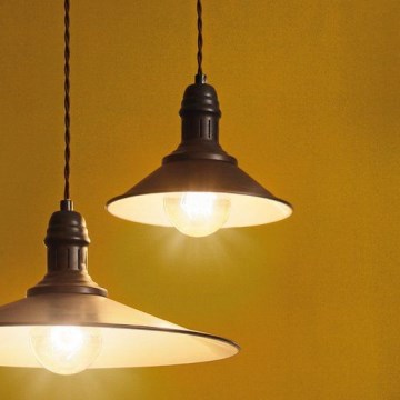 Eglo 49455 - Lustr na lanku STOCKBURY 1xE27/60W/230V pr. 21 cm