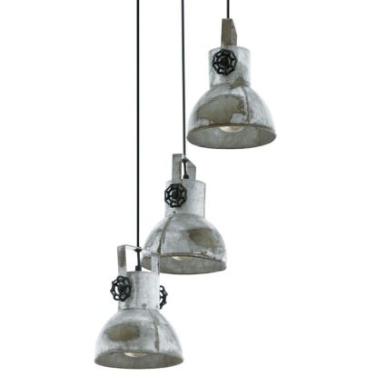 Eglo - Lustr na lanku 3xE27/40W/230V