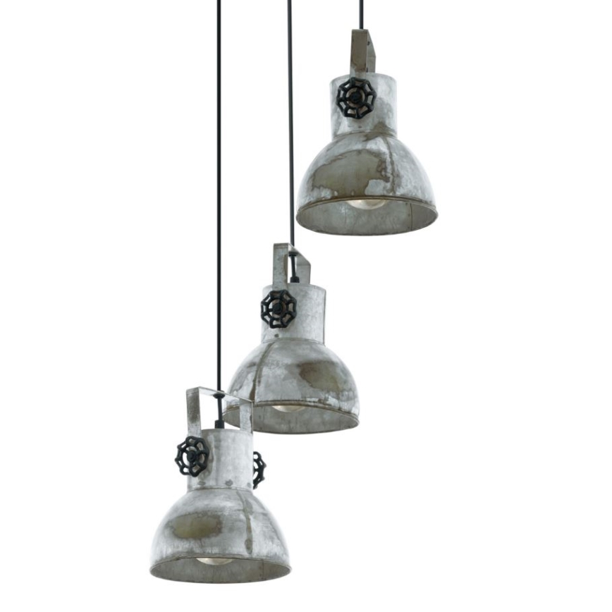 Eglo - Lustr na lanku 3xE27/40W/230V