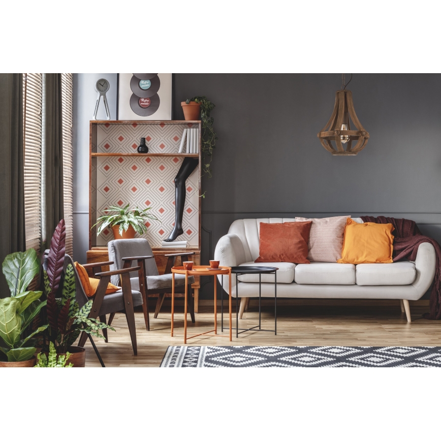 Eglo 49724 - Lustr na řetězu KINROSS 1xE27/60W