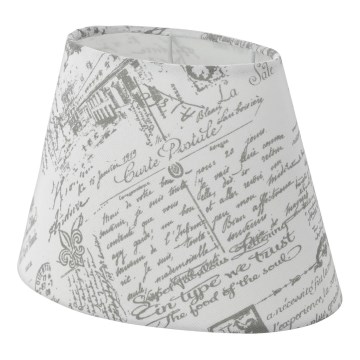 Eglo 49965 - Textilní stínidlo k stojací lampě VINTAGE E14/E27 paříž pr. 25 cm