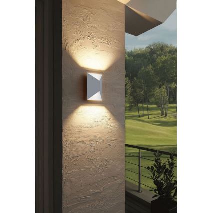 Eglo 54603 - LED Venkovní nástěnné svítidlo PREDAZZO 2xLED/2,5W/230V IP44