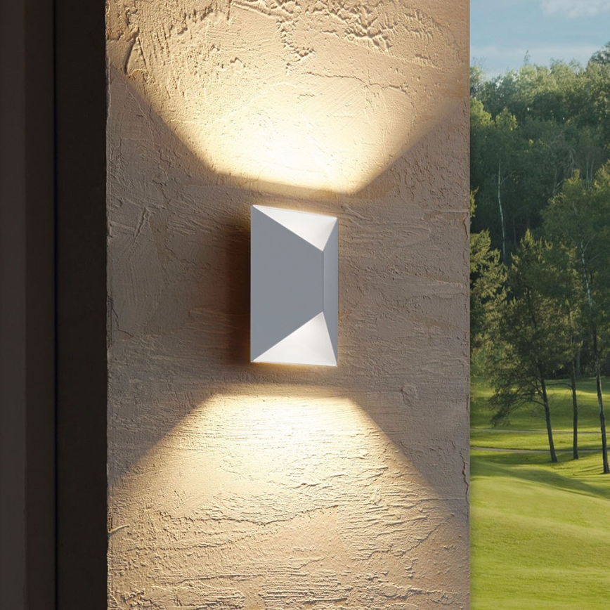 Eglo - Edi Light 54603 - LED Venkovní nástěnné svítidlo PREDAZZO 2xLED/2,5W/230V IP44