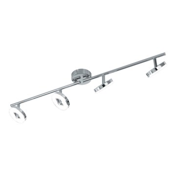 Eglo 54676 - LED Bodové svítidlo 4xLED/6W/230V matný chrom