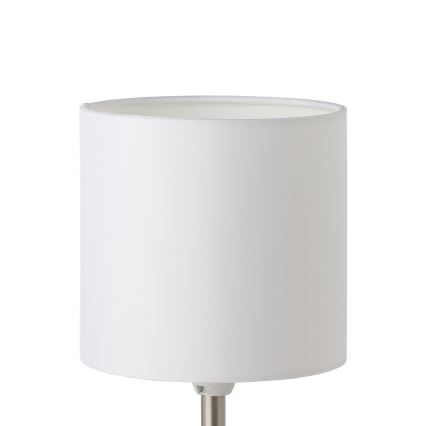 Eglo 54744 - Stolní lampa ANADIA 1xE14/40W/230V bílá/matný chrom