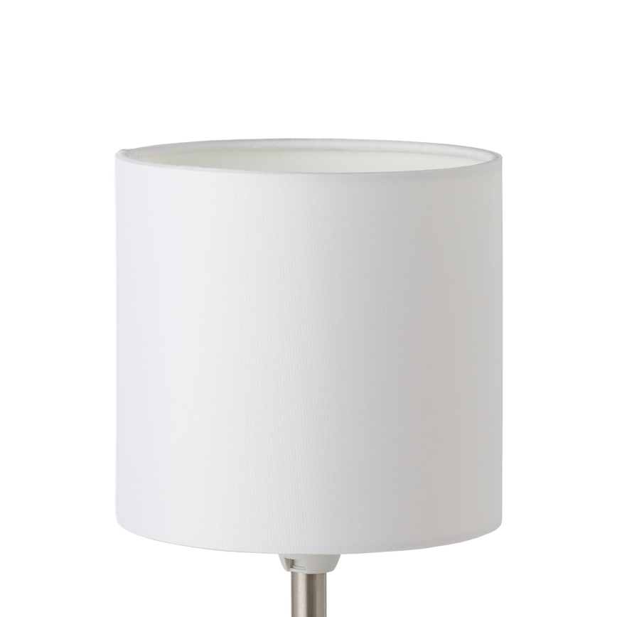 Eglo 54744 - Stolní lampa ANADIA 1xE14/40W/230V bílá/matný chrom
