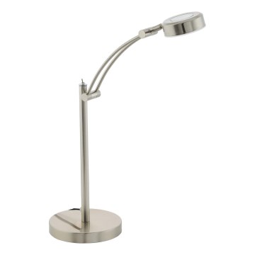 Eglo 54873 - LED Stolní lampa LED/6W/230V 3000K matný chrom