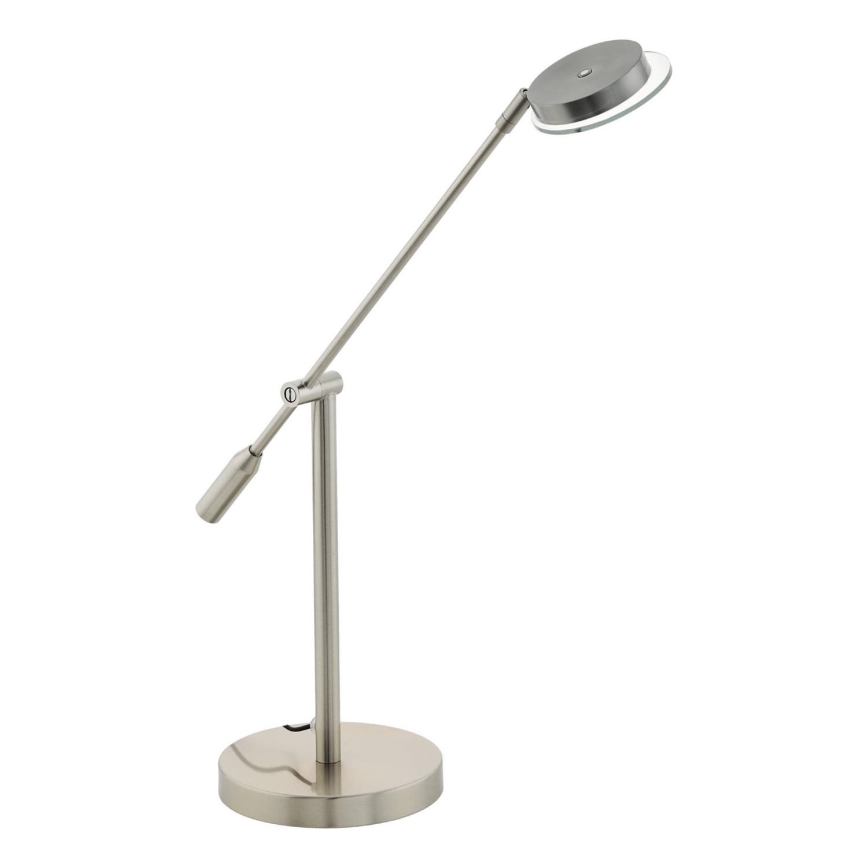 Eglo 54876 - LED Stolní lampa LED/6,5W/230V 3000K matný chrom