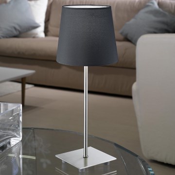 Eglo 54906 - LED Stolní lampa 1xE14/6W/230V šedá/matný chrom
