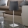 Eglo 54906 - LED Stolní lampa 1xE14/6W/230V šedá/matný chrom