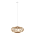 Eglo 55114 - LED Lustr na lanku 1xE27/4W/230V bambus