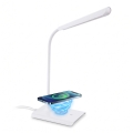 Eglo 55123 - LED Stmívatelná stolní lampa s bezdrátovým nabíjením LED/5,5W/230V bílá