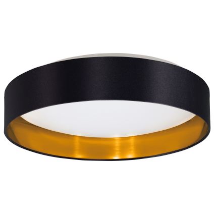 Eglo 55267 - LED Stropní svítidlo MASERLO LED/16W/230V 3000K pr. 40,5 cm černá/měděná