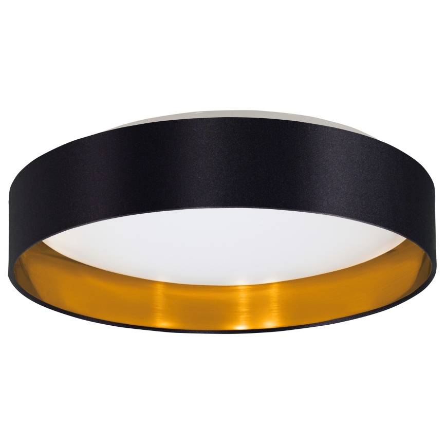 Eglo 55267 - LED Stropní svítidlo MASERLO LED/16W/230V 3000K pr. 40,5 cm černá/měděná