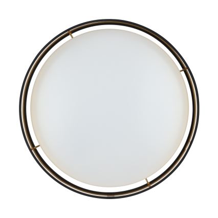 Eglo 55267 - LED Stropní svítidlo MASERLO LED/16W/230V 3000K pr. 40,5 cm černá/měděná
