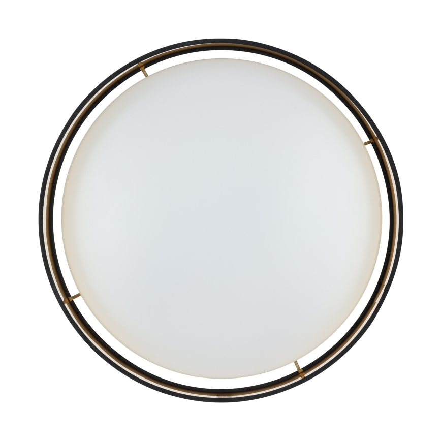 Eglo 55267 - LED Stropní svítidlo MASERLO LED/16W/230V 3000K pr. 40,5 cm černá/měděná