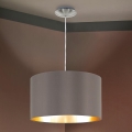 Eglo 55269 - Lustr na lanku MASERLO 1xE27/60W/230V hnědá