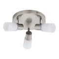 Eglo 55428 - LED Bodové svítidlo 3xE14/4W/230V pr. 21 cm matný chrom