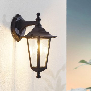 Eglo 55763 - LED Venkovní nástěnná lampa 1xE27/4W/230V IP44 černá