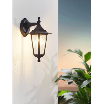 Eglo 55763 - LED Venkovní nástěnná lampa 1xE27/4W/230V IP44 černá