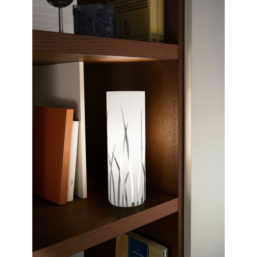 Eglo 55807 - LED Stolní lampa 1xE14/5,5W/230V bílá/lesklý chrom