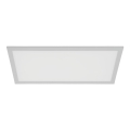 Eglo 55892 - LED RGBW Stmívatelný přisazený panel LED/12W/230V 2700-6500K 30x60 cm bílá + dálkové ovládání