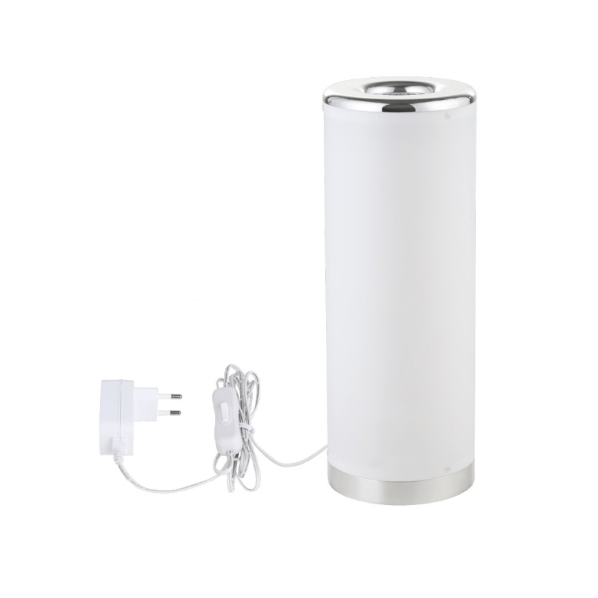 Eglo 56138 - LED RGBW Stmívatelná stolní lampa LED/6W/230V bílá + dálkové ovládání