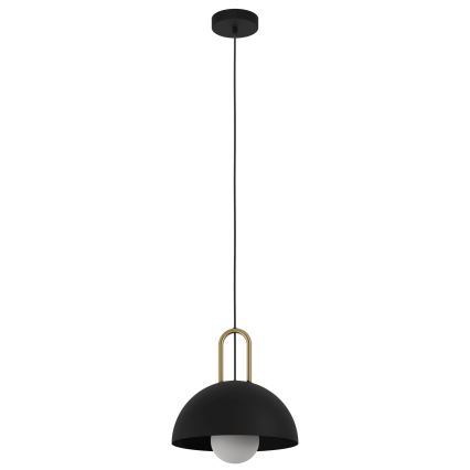 Eglo 56459 - Lustr na lanku CALMANERA 1xE27/40W/230V černá